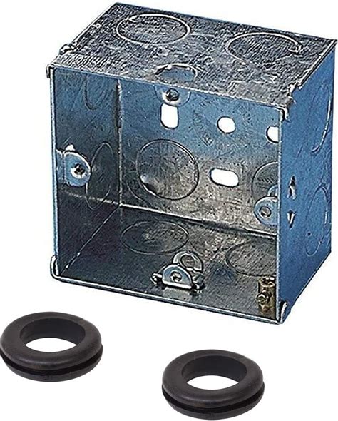 surface mount metal back box|deep pattress.